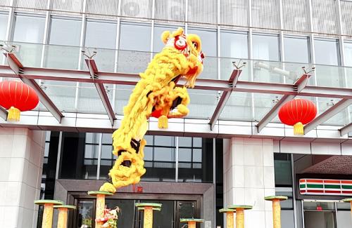 安安國(guó)際新春盛啟，雄獅之姿展未來！